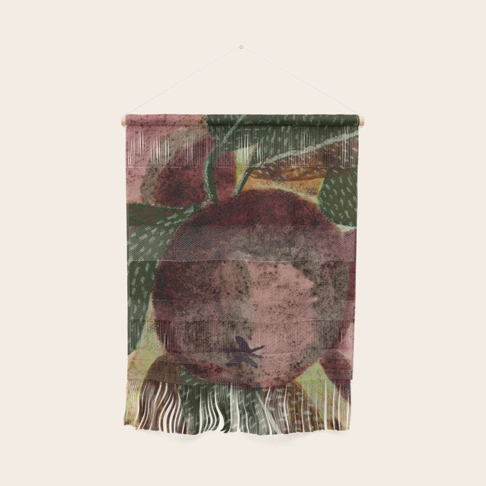 Fall Apple Orchard Painting in Red Delicious Wall Hanging Gallery Image 1
