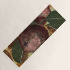 Fall Apple Orchard Painting in Red Delicious Yoga Mat Gallery Image 1