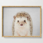Hedgehog - Colorful Serving Tray Gallery Image 1