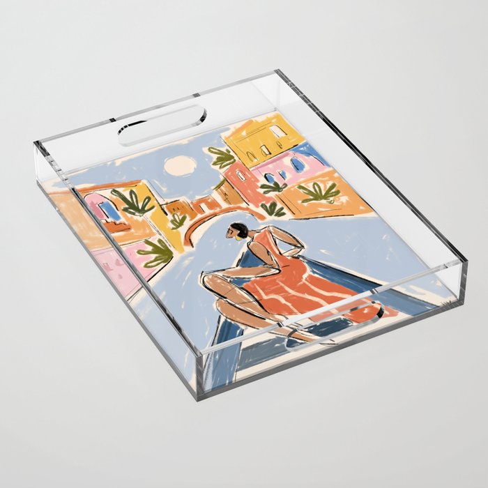 Gondola ride Acrylic Tray Gallery Image 1