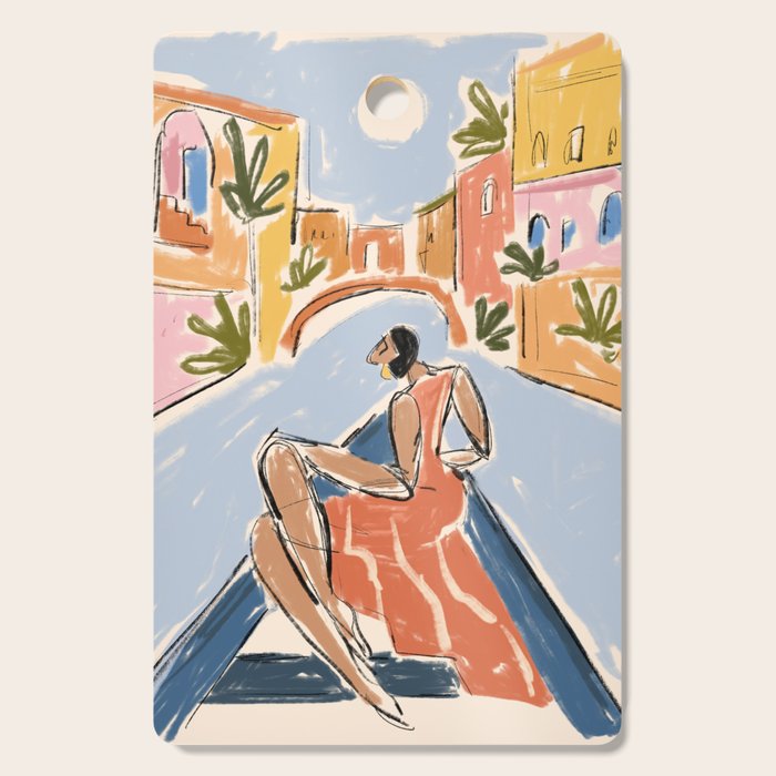 Gondola ride Cutting Board Gallery Image 1