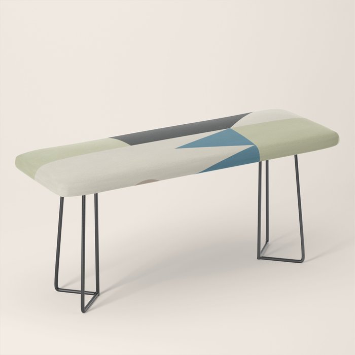 Abstract Geometric Shapes 26 Bench Gallery Image 1