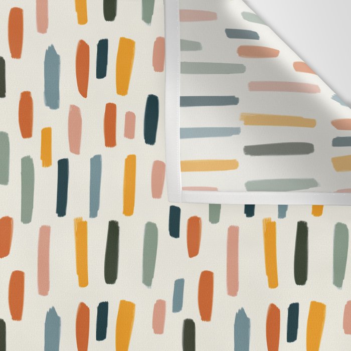 Rainbow Confetti Pattern Wall Tapestry Gallery Image 3