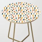 Rainbow Confetti Pattern Side Table Gallery Image 2