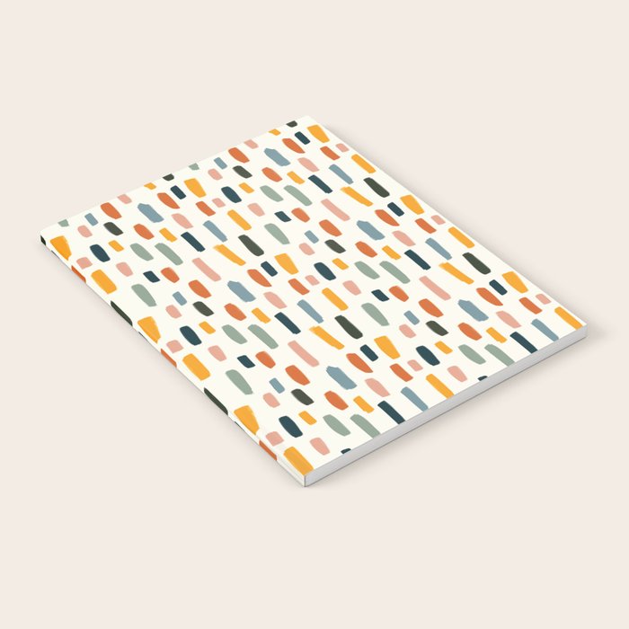 Rainbow Confetti Pattern Notebook Gallery Image 2