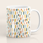 Rainbow Confetti Pattern Coffee Mug Gallery Image 1