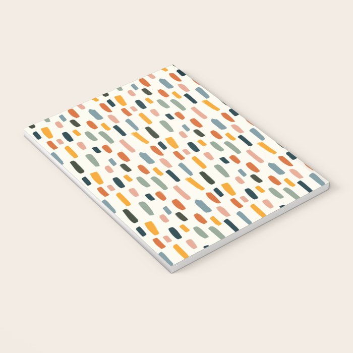 Rainbow Confetti Pattern Notebook Gallery Image 3