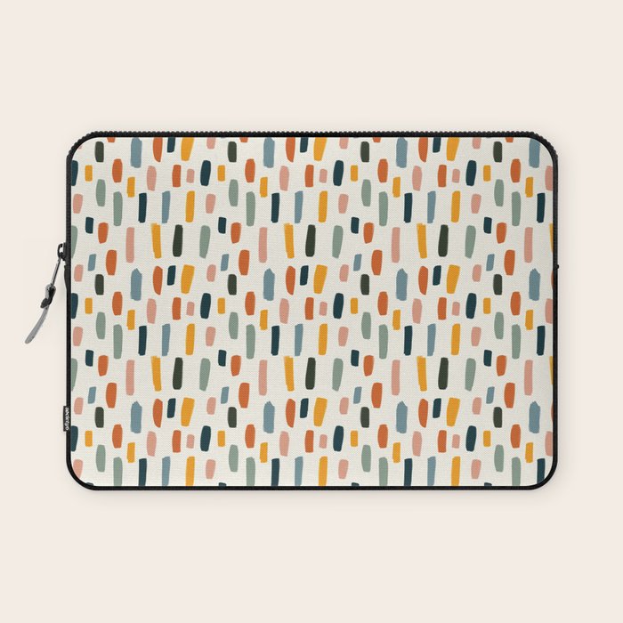 Rainbow Confetti Pattern Laptop Sleeve Gallery Image 1