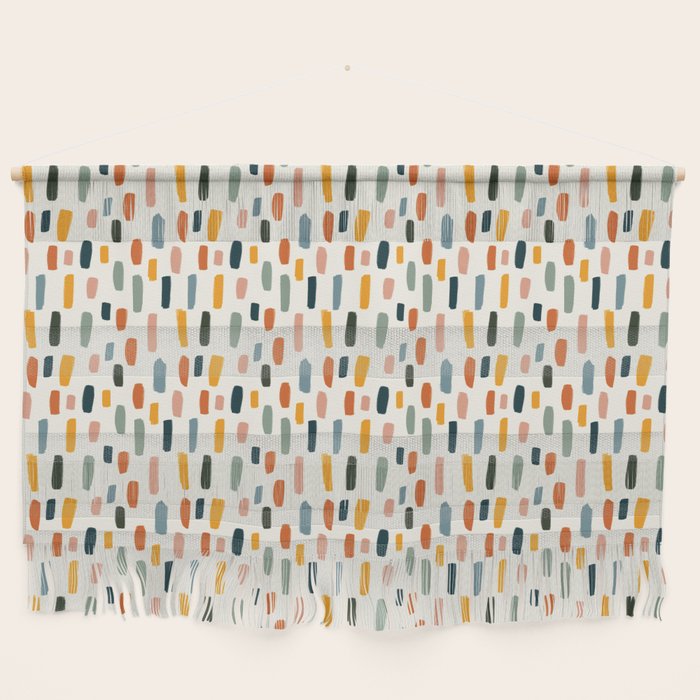 Rainbow Confetti Pattern Wall Hanging Gallery Image 1