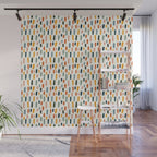 Rainbow Confetti Pattern Wall Mural Gallery Image 1