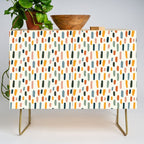 Rainbow Confetti Pattern Credenza Gallery Image 1