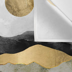 Golden Spring Moon Wall Tapestry Gallery Image 3