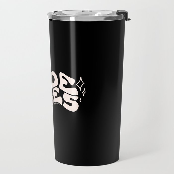 Bride Vibes in Cream Travel Mug Gallery Image 2