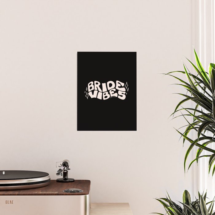 Bride Vibes in Cream Poster Gallery Image 2
