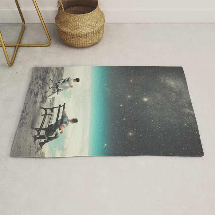 You Were There, in my Deepest Silence Rug Gallery Image 1