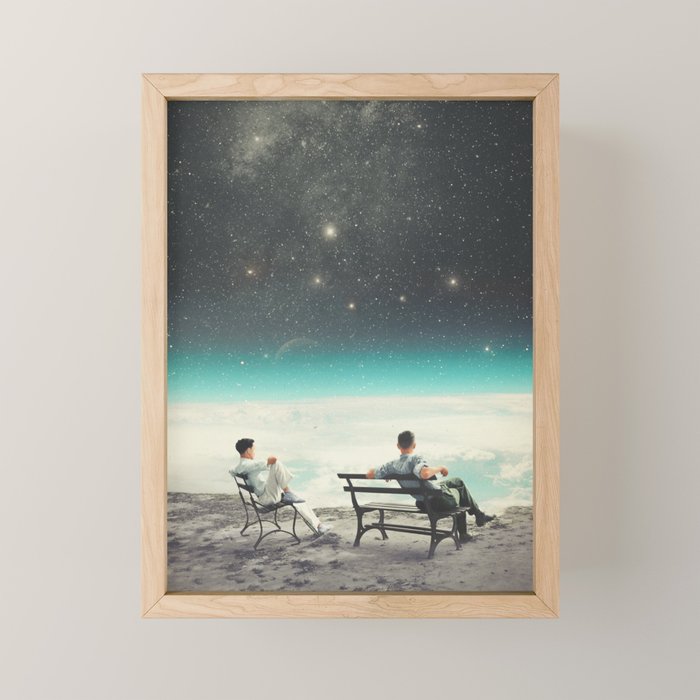 You Were There, in my Deepest Silence Mini Art Print Gallery Image 1