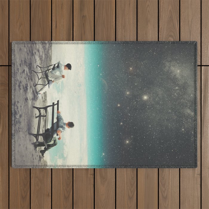 You Were There, in my Deepest Silence Outdoor Rug Gallery Image 1