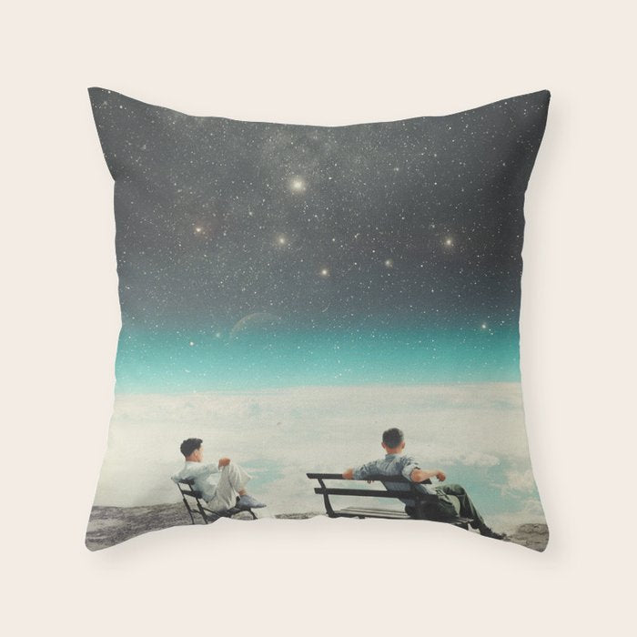 You Were There, in my Deepest Silence Throw Pillow Gallery Image 6