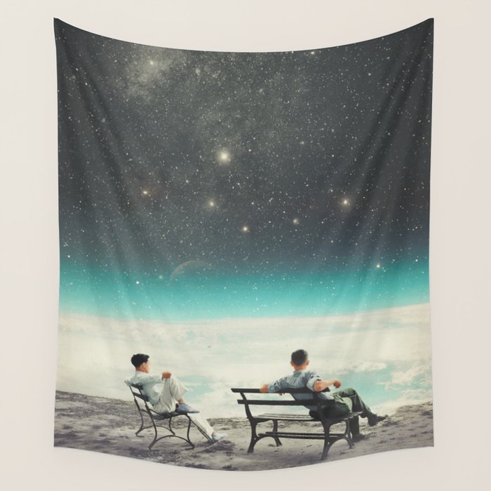 You Were There, in my Deepest Silence Wall Tapestry Gallery Image 1