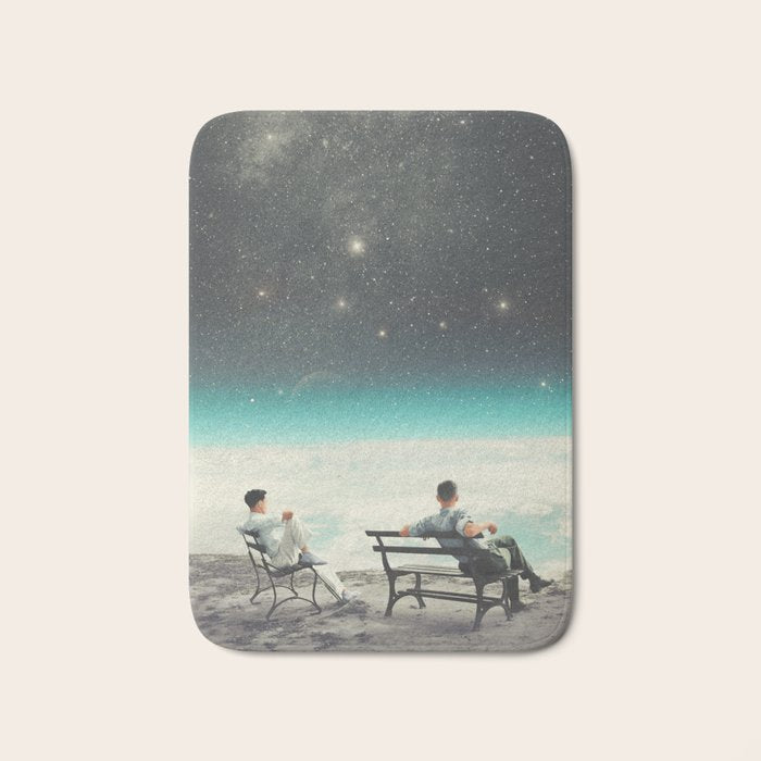 You Were There, in my Deepest Silence Bath Mat Gallery Image 1