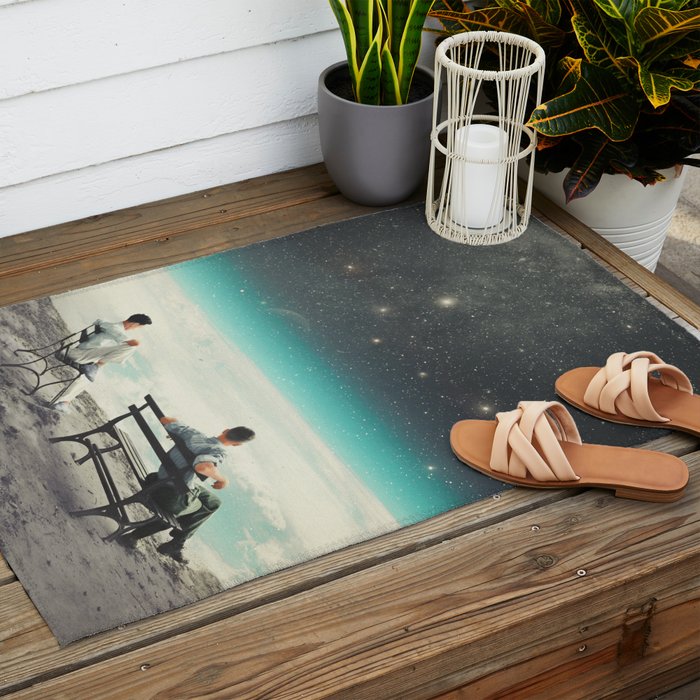 You Were There, in my Deepest Silence Outdoor Rug Gallery Image 2