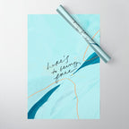 "Here's To Being Free." Wrapping Paper Gallery Image 1