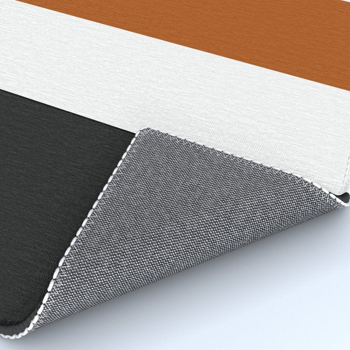 Accent (Black & Rust) Rug Gallery Image 4