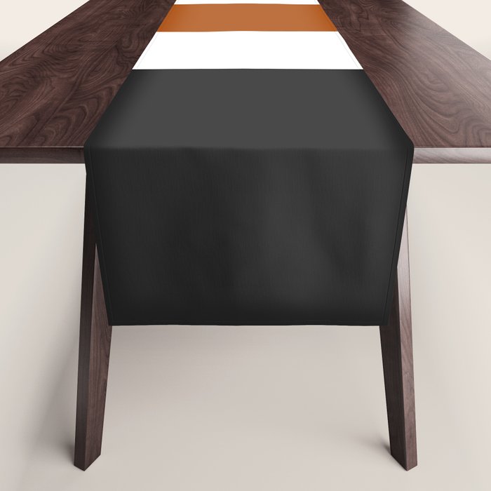 Accent (Black & Rust) Table Runner Gallery Image 1