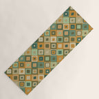 Hand-drawn Quilt #6 Yoga Mat Gallery Image 1