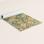 Hand-drawn Quilt #6 Yoga Mat Gallery Image 2