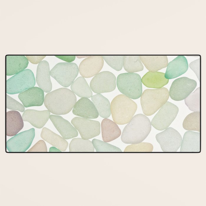 Sea Glass Collection - Soft Pastels Desk Mat Gallery Image 3