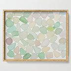 Sea Glass Collection - Soft Pastels Serving Tray Gallery Image 1