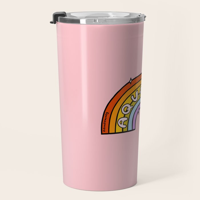 Aquarius Rainbow Travel Mug Gallery Image 3