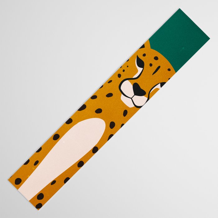 The Stare: Marigold Cheetah Table Runner Gallery Image 3