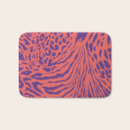 Untamed Blaze Bath Mat Gallery Image 1
