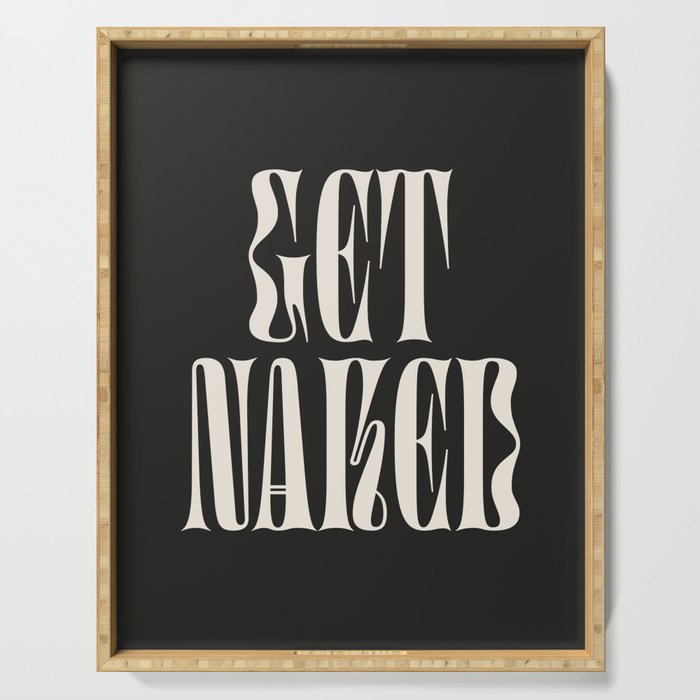 Get Naked: Night Edition Serving Tray Gallery Image 1