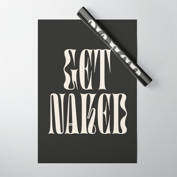 Get Naked: Night Edition Wrapping Paper Gallery Image 1