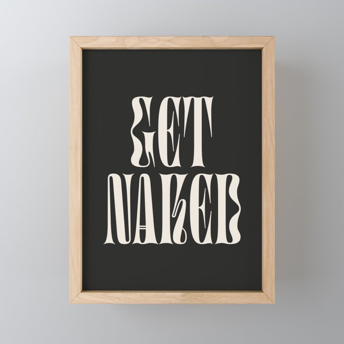 Get Naked: Night Edition Mini Art Print Gallery Image 1