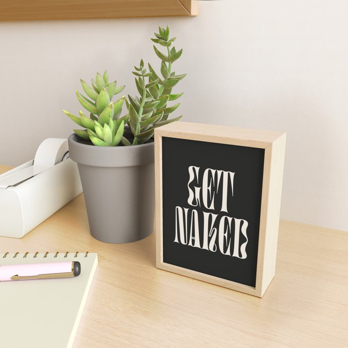 Get Naked: Night Edition Mini Art Print Gallery Image 2