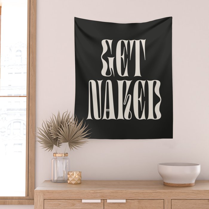 Get Naked: Night Edition Wall Tapestry Gallery Image 2