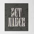 Get Naked: Night Edition Throw Blanket Gallery Image 2