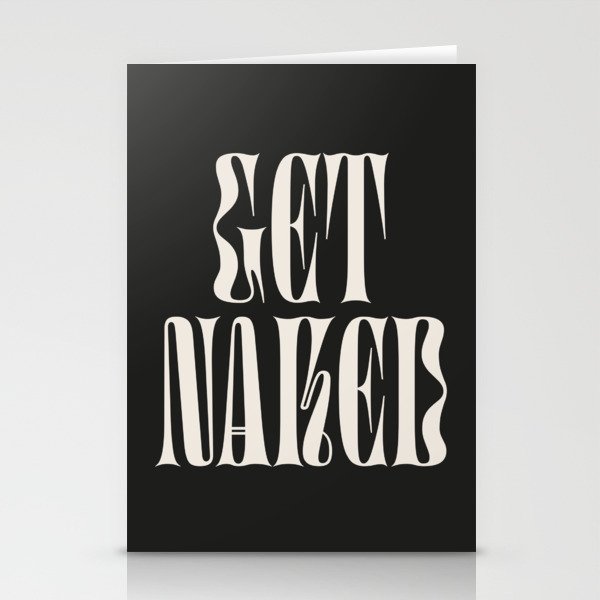 Get Naked: Night Edition Stationery Card Gallery Image 2