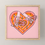 Running Cowgirl Mini Art Print Gallery Image 1