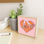 Running Cowgirl Mini Art Print Gallery Image 2