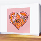 Running Cowgirl Wall Mural Gallery Image 2