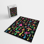 Rainbow Mushrooms Jigsaw Puzzle Gallery Image 2