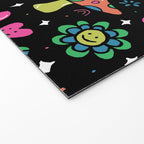 Rainbow Mushrooms Welcome Mat Gallery Image 2