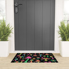 Rainbow Mushrooms Welcome Mat Gallery Image 3