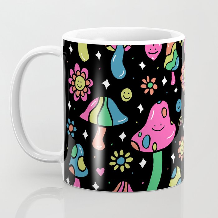 Rainbow Mushrooms Coffee Mug Gallery Image 3