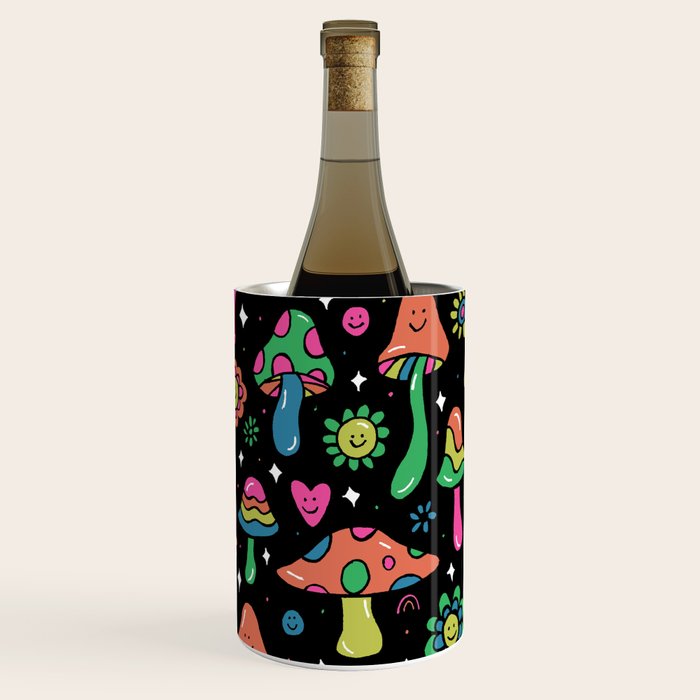 Rainbow Mushrooms Wine Chiller Gallery Image 3